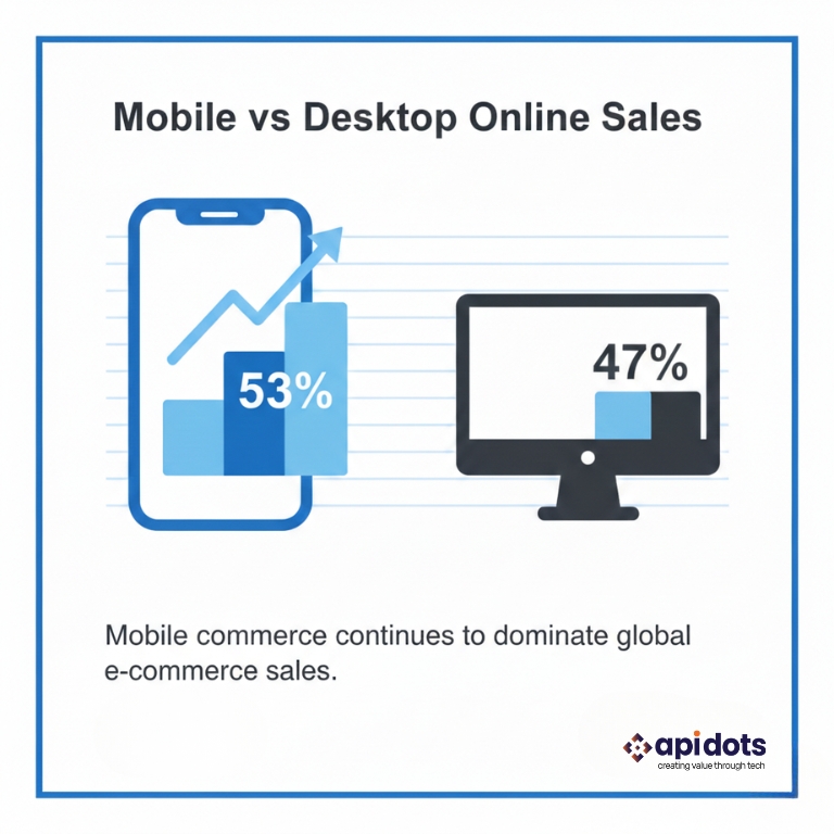 Mobile vs Desktop Online Sales