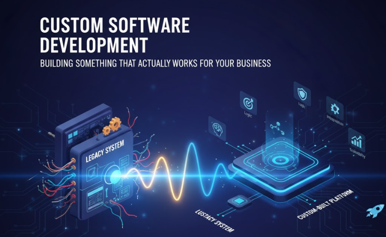 Custom Software Development Building SomCustom Software Development Building Something That Actually Works For Your Businessething That Actually Works For Your Business