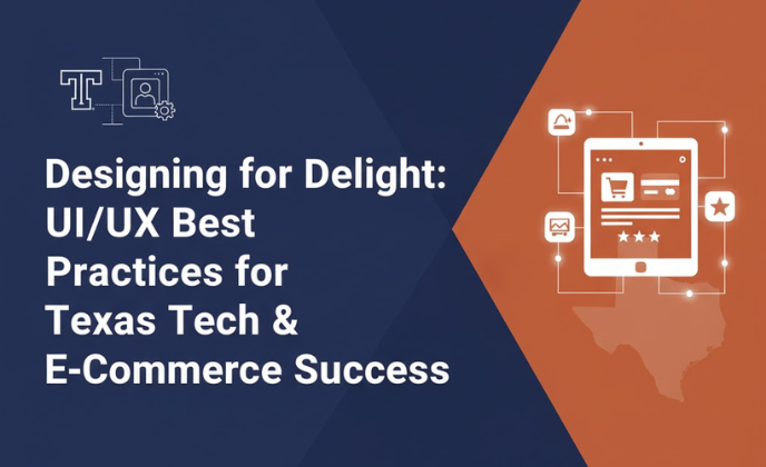 Designing for Delight UIUX Best Practices for Texas Tech & E-Commerce Success