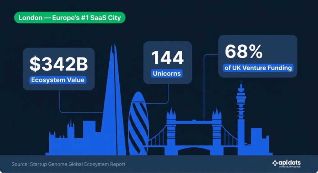 London SaaS ecosystem overview