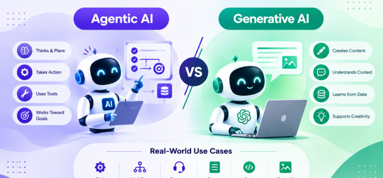 Agentic AI vs. Generative AI: Comparing Capabilities, Autonomy, and Use Case