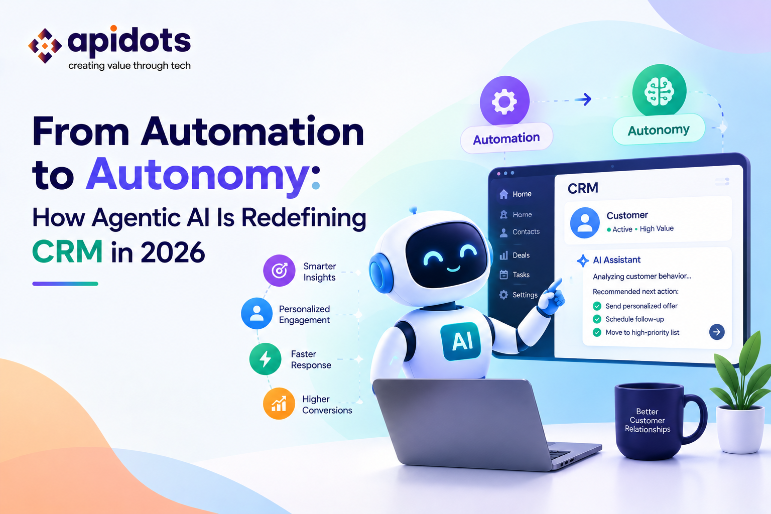 From Automation to Autonomy: How Agentic AI Is Redefining CRM in 2026