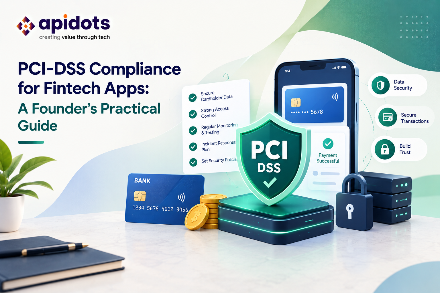PCI-DSS Compliance for Fintech Apps: A Founder's Practical Guide