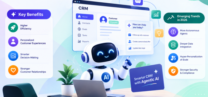 Agentic AI for CRM: Benefits, Use Cases, and Emerging Trends 2026
